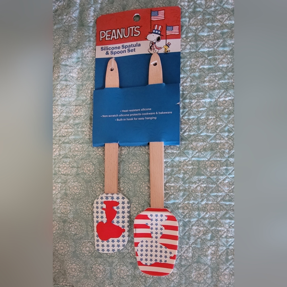 PEANUTS Silicone Spatula and Spoon Set